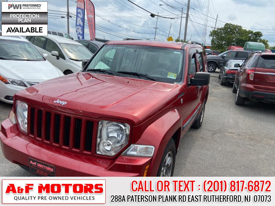 2008 Jeep Liberty 4WD 4dr Sport, available for sale in East Rutherford, New Jersey | A&F Motors LLC. East Rutherford, New Jersey