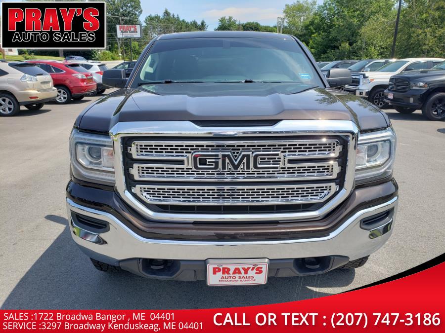 2018 GMC Sierra 1500 4WD Double Cab 143.5", available for sale in Bangor , Maine | Pray's Auto Sales . Bangor , Maine