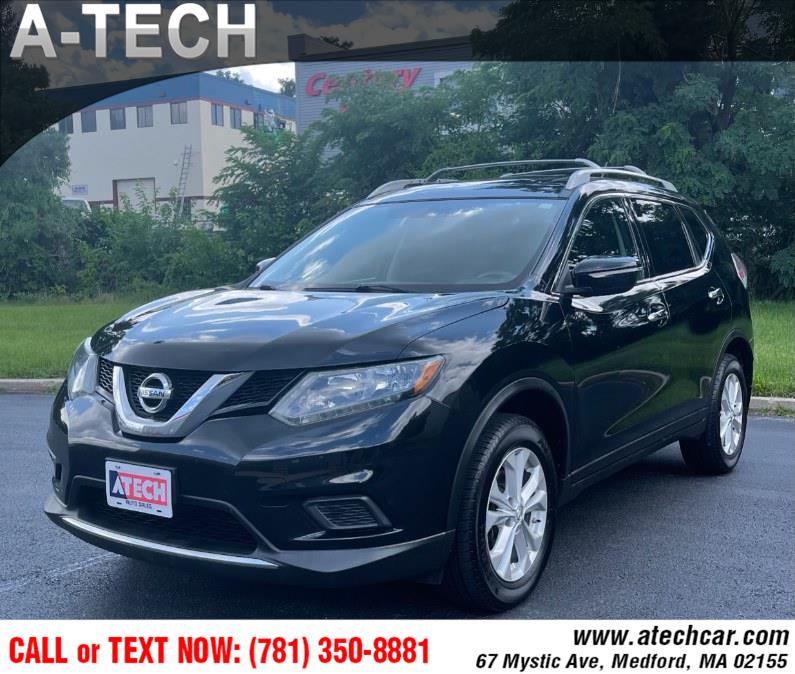 2014 Nissan Rogue AWD 4dr S, available for sale in Medford, Massachusetts | A-Tech. Medford, Massachusetts