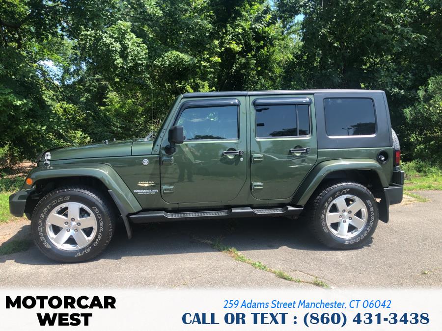 2008 Jeep Wrangler 4WD 4dr Unlimited Sahara, available for sale in Manchester, Connecticut | Motorcar West. Manchester, Connecticut