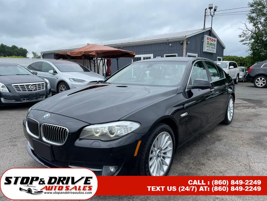 2013 BMW 5 Series 4dr Sdn 535i xDrive AWD, available for sale in East Windsor, Connecticut | Stop & Drive Auto Sales. East Windsor, Connecticut