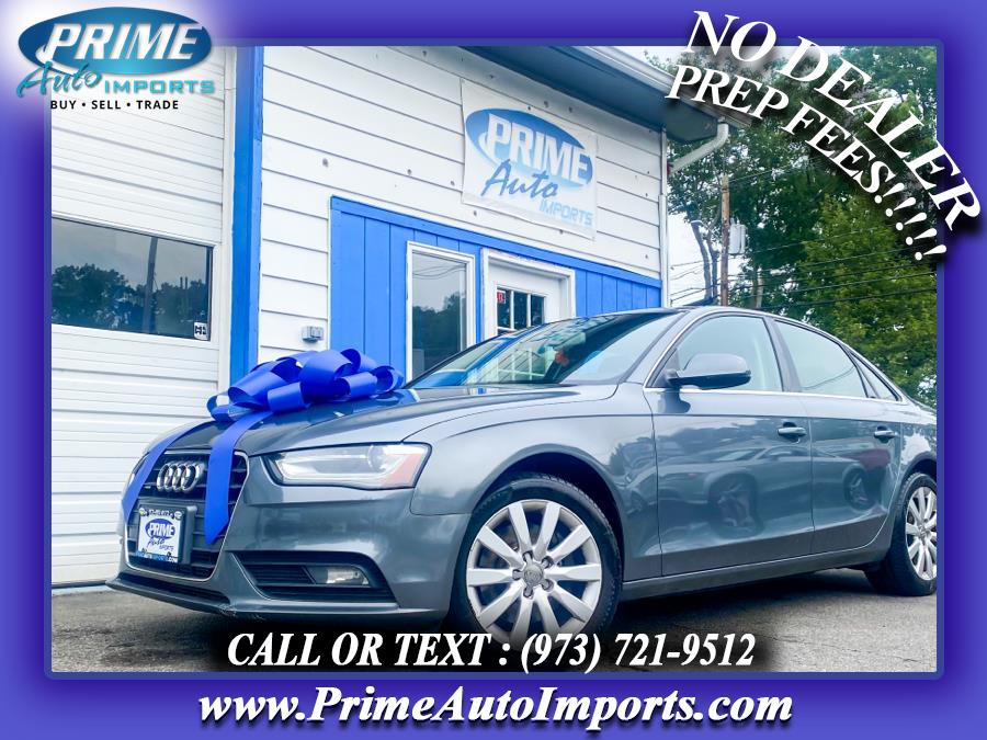 2013 Audi A4 4dr Sdn Auto quattro 2.0T Premium, available for sale in Bloomingdale, New Jersey | Prime Auto Imports. Bloomingdale, New Jersey 2013 Audi A4 4dr Sdn Auto quattro 2.0T Premium, available for sale in Bloomingdale, New Jersey | Prime Auto Imports. Bloomingdale, New Jersey