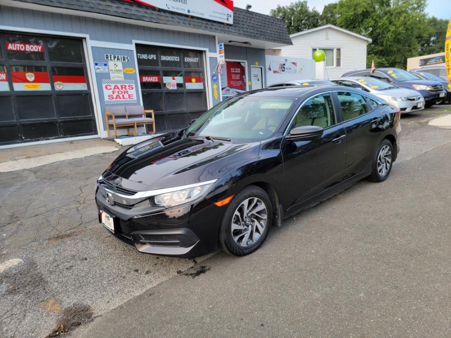 2016 Honda Civic Sedan 4dr CVT EX, available for sale in Hamden, Connecticut | Adonai Auto Sales LLC. Hamden, Connecticut