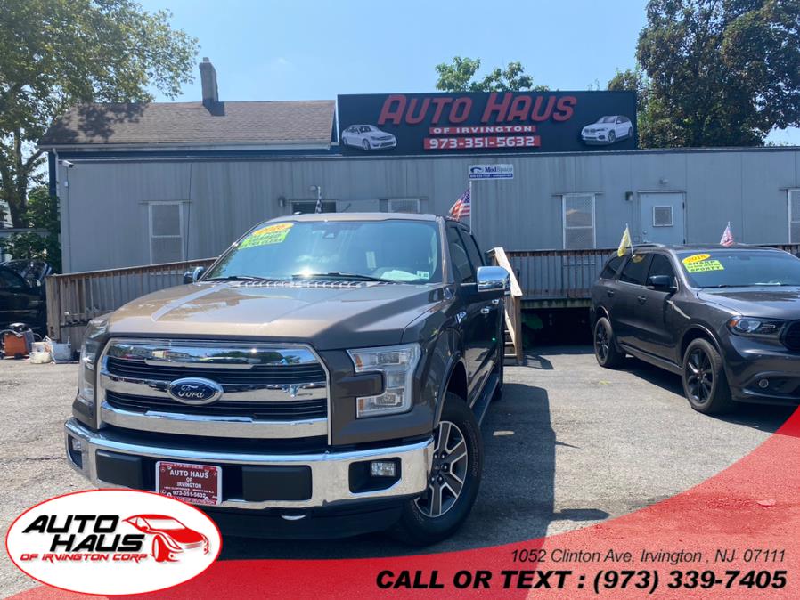 2016 Ford F-150 4WD SuperCrew 145" Lariat, available for sale in Irvington , New Jersey | Auto Haus of Irvington Corp. Irvington , New Jersey