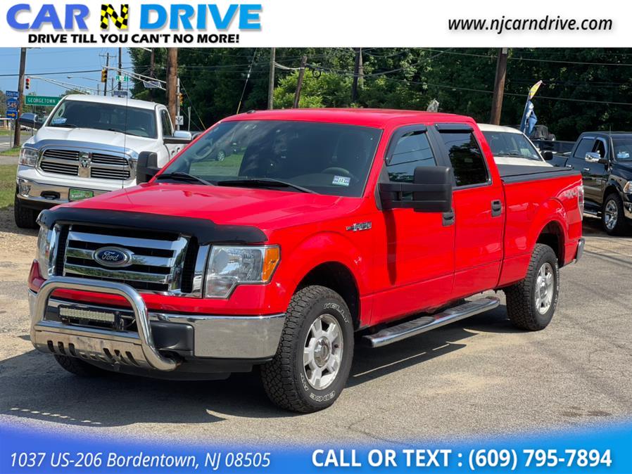 2012 Ford F-150 XLT SuperCrew 5.5-ft. Bed 4WD, available for sale in Burlington, New Jersey | Car N Drive. Burlington, New Jersey