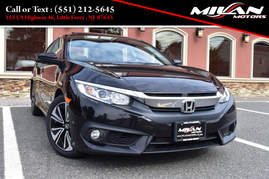 2016 Honda Civic Sedan 4dr CVT EX-T w/Honda Sensing, available for sale in Little Ferry , New Jersey | Milan Motors. Little Ferry , New Jersey
