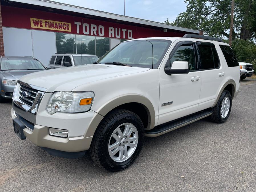 2008 Ford Explorer 4WD 4dr V6 Eddie Bauer Leather Sunroof Navi Camera, available for sale in East Windsor, Connecticut | Toro Auto. East Windsor, Connecticut
