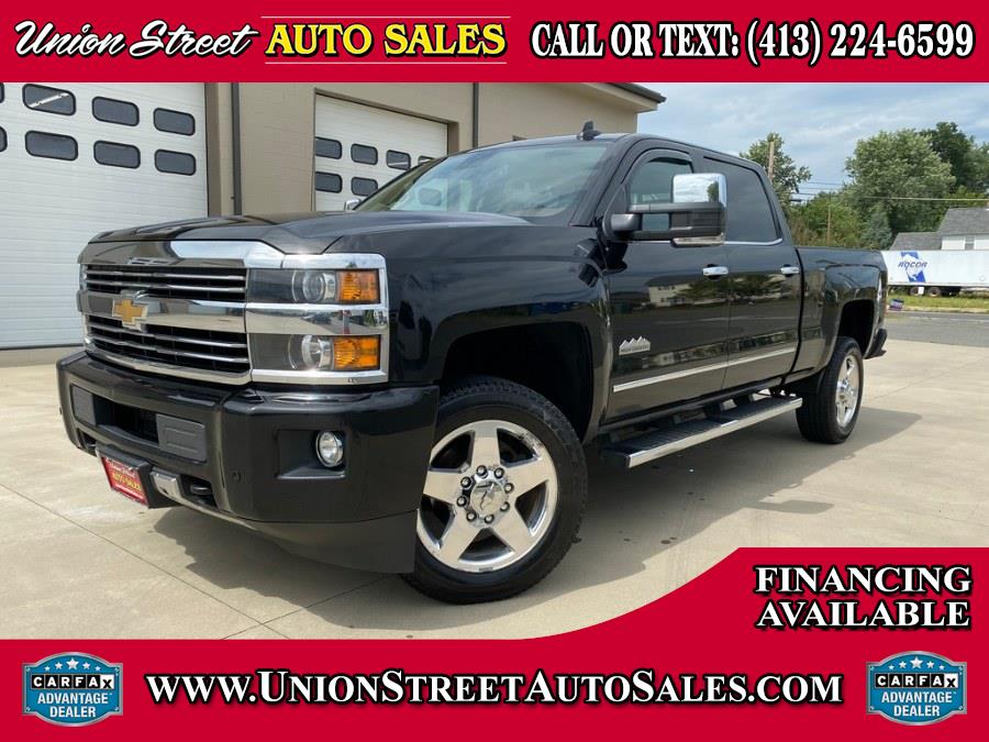 2015 Chevrolet Silverado 2500HD 4WD Crew Cab 153.7" High Country, available for sale in West Springfield, Massachusetts | Union Street Auto Sales. West Springfield, Massachusetts