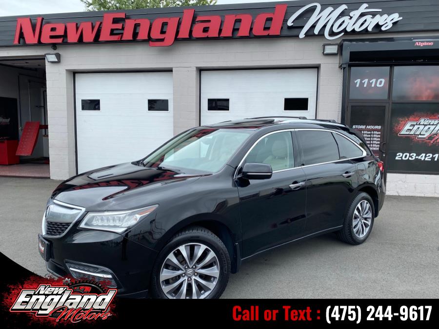 2014 Acura MDX SH-AWD 4dr Tech Pkg, available for sale in Hamden, Connecticut | New England Motors LLC. Hamden, Connecticut