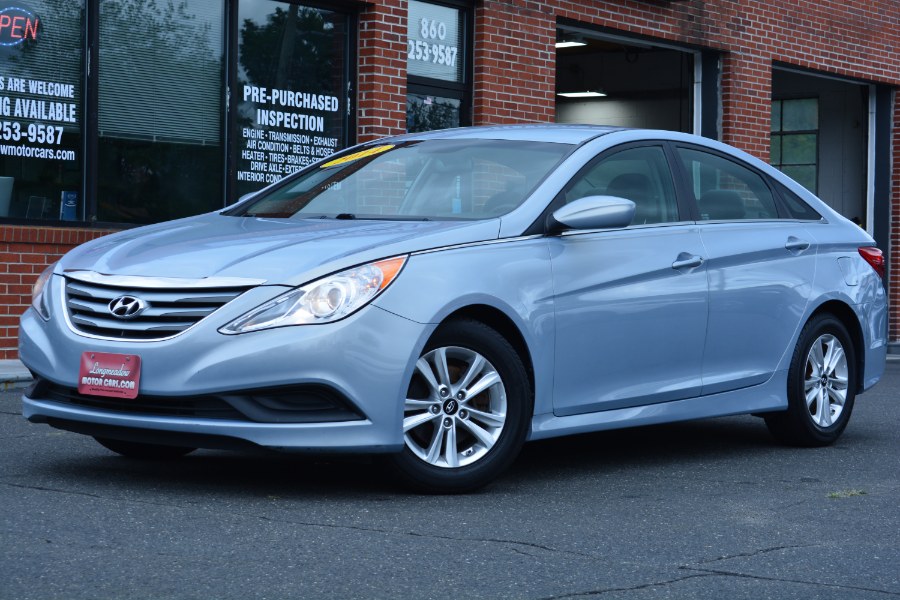 2014 Hyundai Sonata 4dr Sdn 2.4L Auto GLS, available for sale in ENFIELD, Connecticut | Longmeadow Motor Cars. ENFIELD, Connecticut
