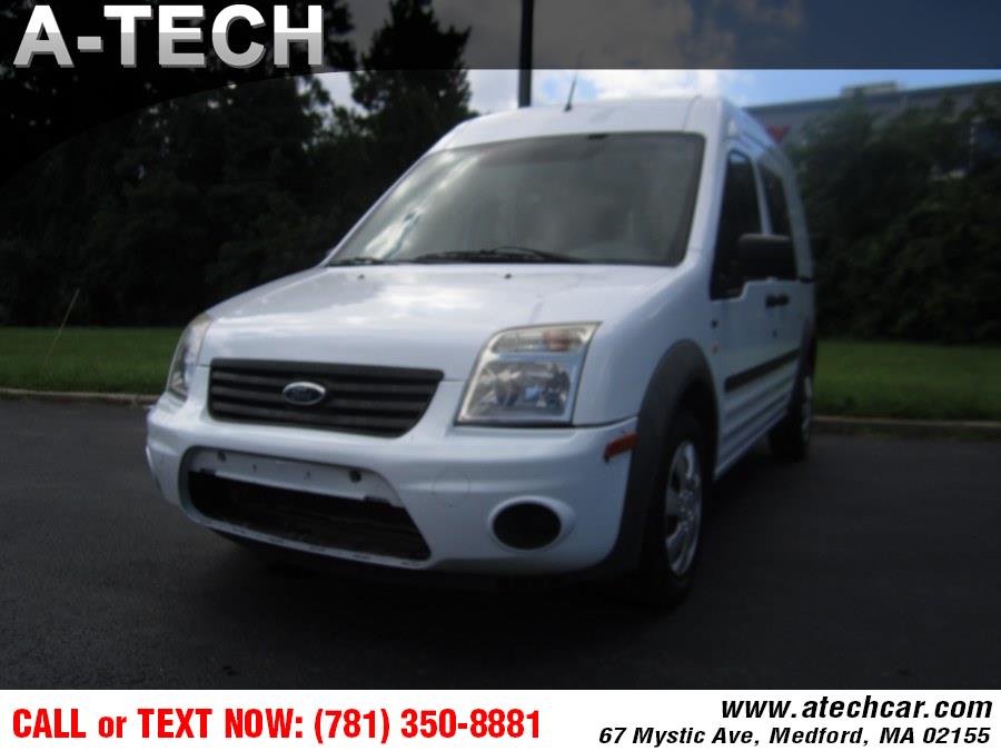 2013 Ford Transit Connect 114.6" XLT w/side & rear door privacy glass, available for sale in Medford, Massachusetts | A-Tech. Medford, Massachusetts