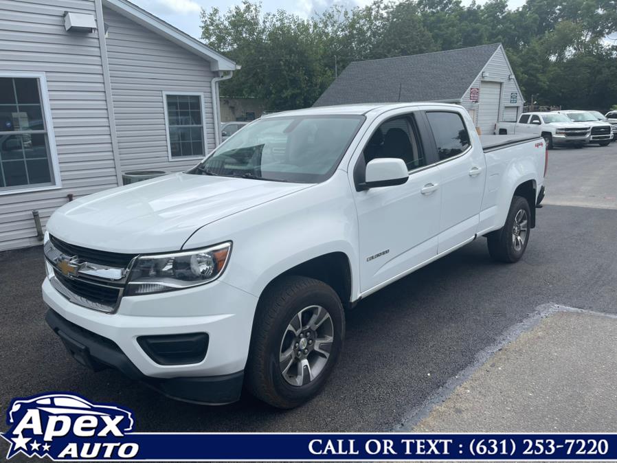 2018 Chevrolet Colorado 4WD Crew Cab 128.3" Work Truck, available for sale in Selden, New York | Apex Auto. Selden, New York