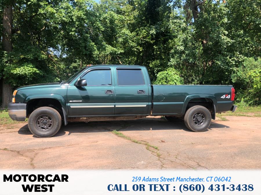 2003 Chevrolet Silverado 2500HD Crew Cab 167" WB 4WD LS, available for sale in Manchester, Connecticut | Motorcar West. Manchester, Connecticut