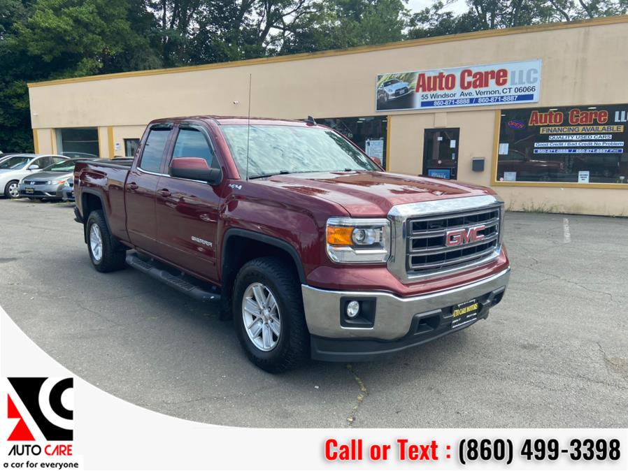2015 GMC Sierra 1500 4WD Double Cab 143.5" SLE, available for sale in Vernon, Connecticut | Auto Care Motors. Vernon, Connecticut