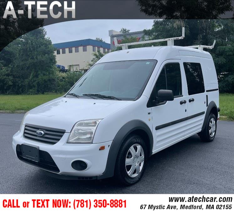 2011 Ford Transit Connect 114.6" XLT w/side & rear door privacy glass, available for sale in Medford, Massachusetts | A-Tech. Medford, Massachusetts