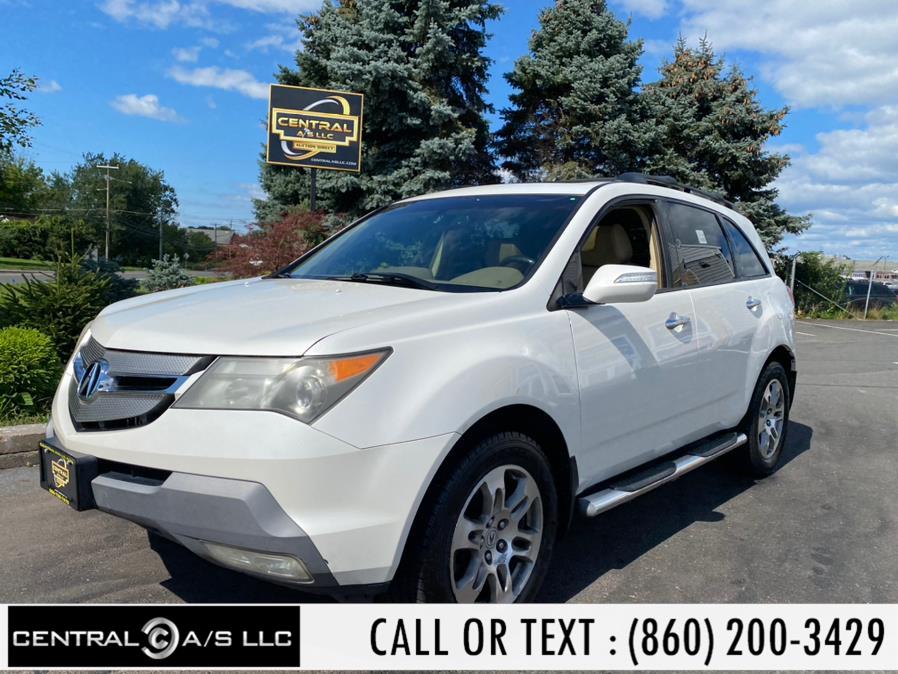 2008 Acura MDX 4WD 4dr Tech Pkg, available for sale in East Windsor, Connecticut | Central A/S LLC. East Windsor, Connecticut