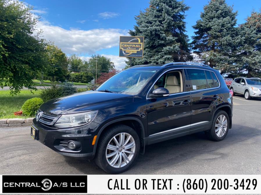2014 Volkswagen Tiguan 4MOTION 4dr Auto SE w/Appearance, available for sale in East Windsor, Connecticut | Central A/S LLC. East Windsor, Connecticut