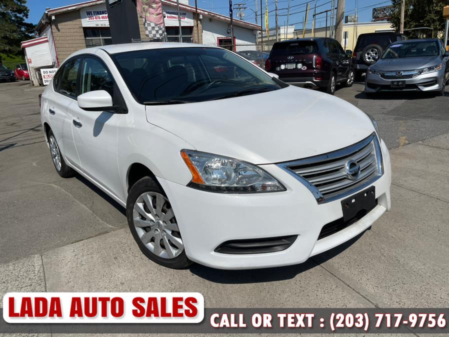 2013 Nissan Sentra 4dr Sdn I4 CVT SV, available for sale in Bridgeport, Connecticut | Lada Auto Sales. Bridgeport, Connecticut