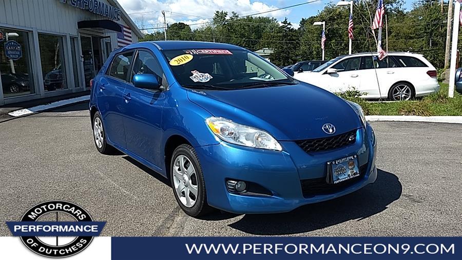 2010 Toyota Matrix 5dr Wgn Auto S FWD (Natl), available for sale in Wappingers Falls, New York | Performance Motor Cars. Wappingers Falls, New York
