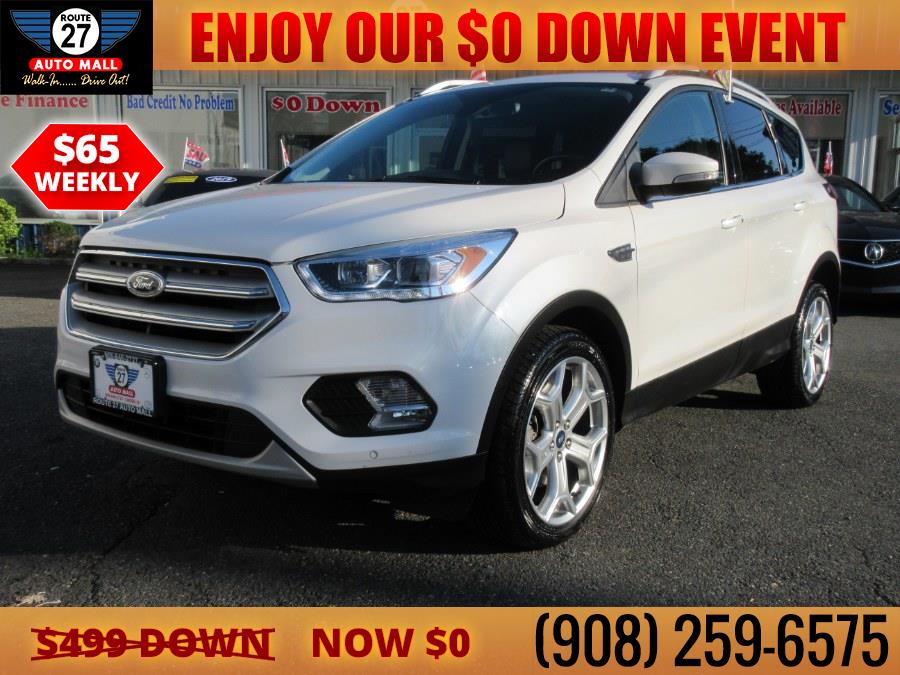 2019 Ford Escape Titanium 4WD, available for sale in Linden, New Jersey | Route 27 Auto Mall. Linden, New Jersey