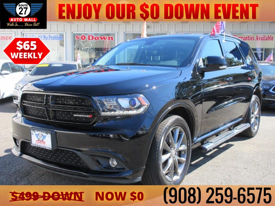 2018 Dodge Durango GT AWD, available for sale in Linden, New Jersey | Route 27 Auto Mall. Linden, New Jersey