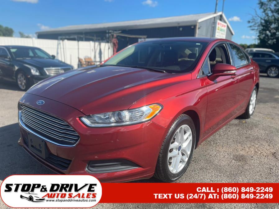 2014 Ford Fusion 4dr Sdn SE FWD, available for sale in East Windsor, Connecticut | Stop & Drive Auto Sales. East Windsor, Connecticut