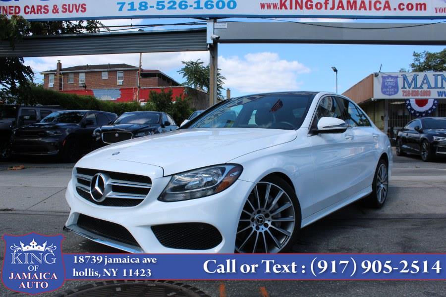 2017 Mercedes-Benz C-Class C 300 Sedan with Sport Pkg, available for sale in Hollis, New York | King of Jamaica Auto Inc. Hollis, New York