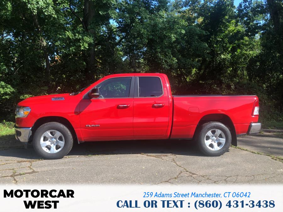 2020 Ram 1500 Big Horn 4x4 Quad Cab 6''4" Box, available for sale in Manchester, Connecticut | Motorcar West. Manchester, Connecticut