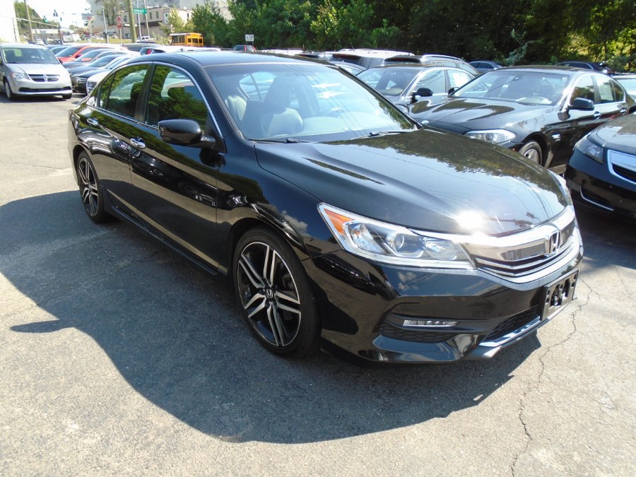 2017 Honda Accord Sedan Sport SE CVT, available for sale in Waterbury, Connecticut | Jim Juliani Motors. Waterbury, Connecticut