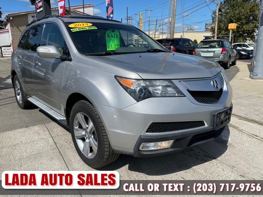 2013 Acura MDX AWD 4dr Tech Pkg, available for sale in Bridgeport, Connecticut | Lada Auto Sales. Bridgeport, Connecticut