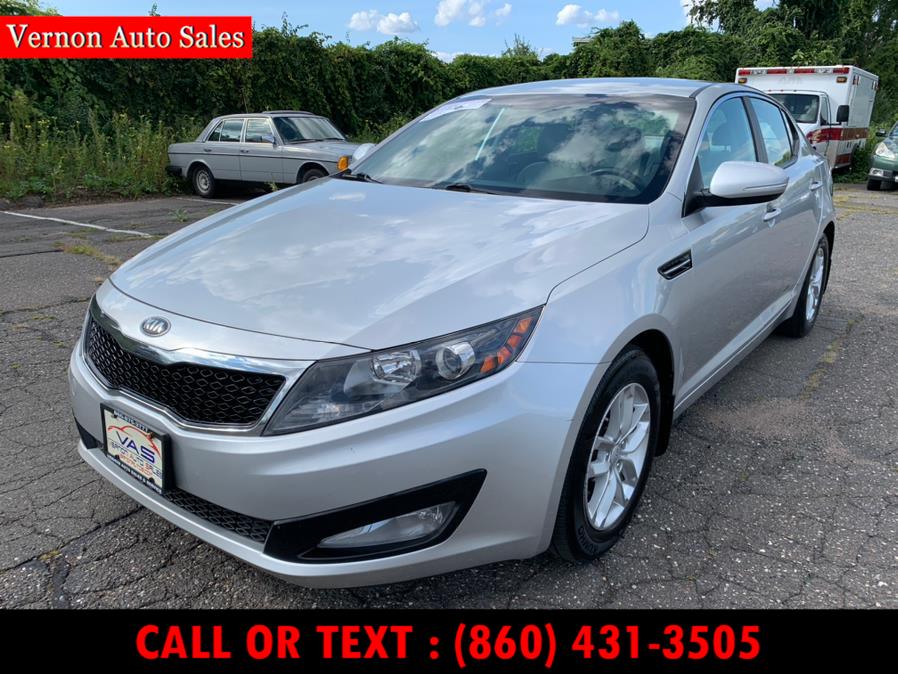 2013 Kia Optima 4dr Sdn LX, available for sale in Manchester, Connecticut | Vernon Auto Sale & Service. Manchester, Connecticut