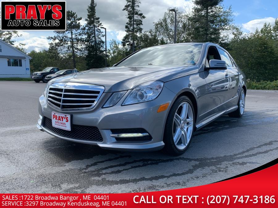 Used Mercedes-Benz E-Class 4dr Sdn E350 Luxury 4MATIC *Ltd Avail* 2013 | Pray's Auto Sales . Bangor , Maine