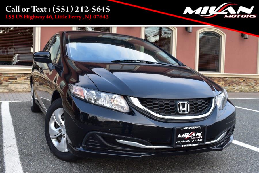 2014 Honda Civic Sedan 4dr Man LX, available for sale in Little Ferry , New Jersey | Milan Motors. Little Ferry , New Jersey