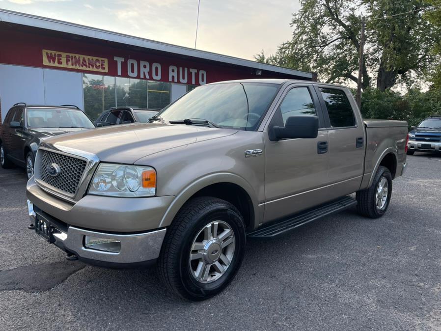 2005 Ford F-150 SuperCrew 139" Lariat 4WD, available for sale in East Windsor, Connecticut | Toro Auto. East Windsor, Connecticut