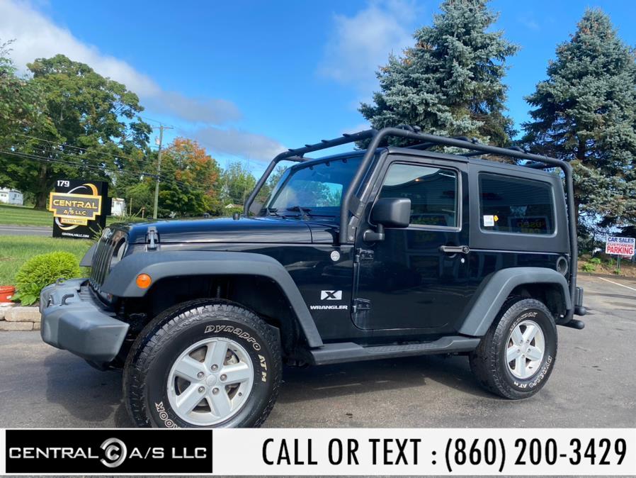 2007 Jeep Wrangler 4WD 2dr X, available for sale in East Windsor, Connecticut | Central A/S LLC. East Windsor, Connecticut