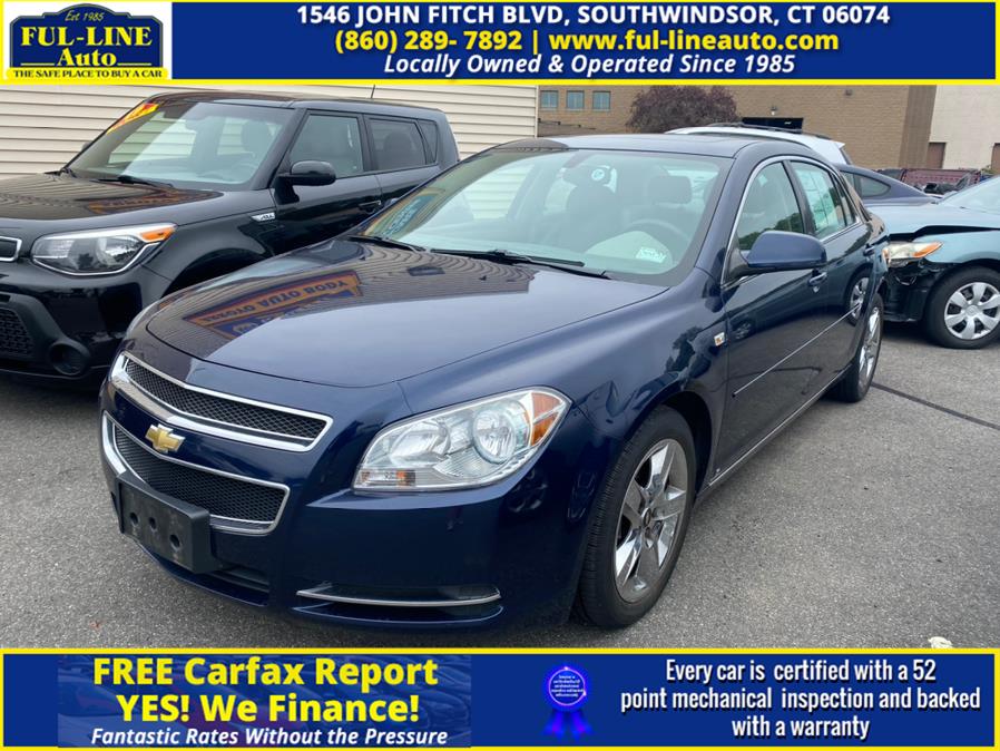 2008 Chevrolet Malibu 4dr Sdn LT w/1LT, available for sale in South Windsor , Connecticut | Ful-line Auto LLC. South Windsor , Connecticut