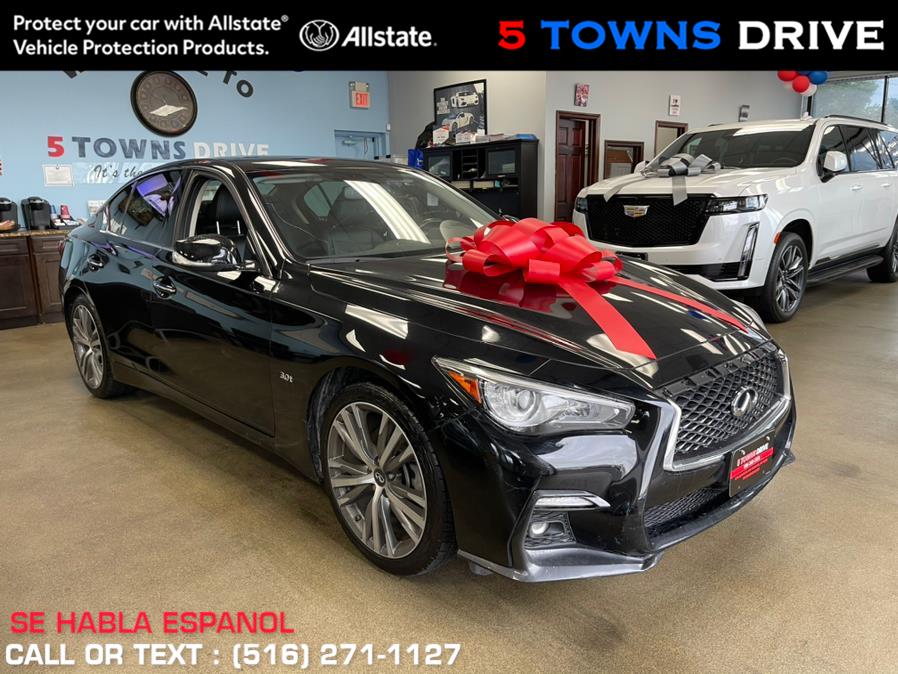 2018 INFINITI Q50 3.0t SPORT, available for sale in Inwood, New York | 5 Towns Drive. Inwood, New York