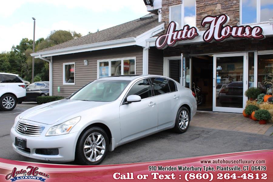 2007 Infiniti G35 Sedan 4dr Auto G35x AWD, available for sale in Plantsville, Connecticut | Auto House of Luxury. Plantsville, Connecticut