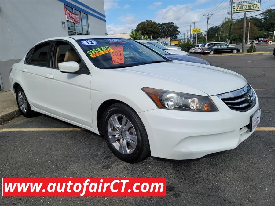 2012 Honda Accord Sdn 4dr I4 Auto SE, available for sale in West Haven, Connecticut | Auto Fair Inc.. West Haven, Connecticut
