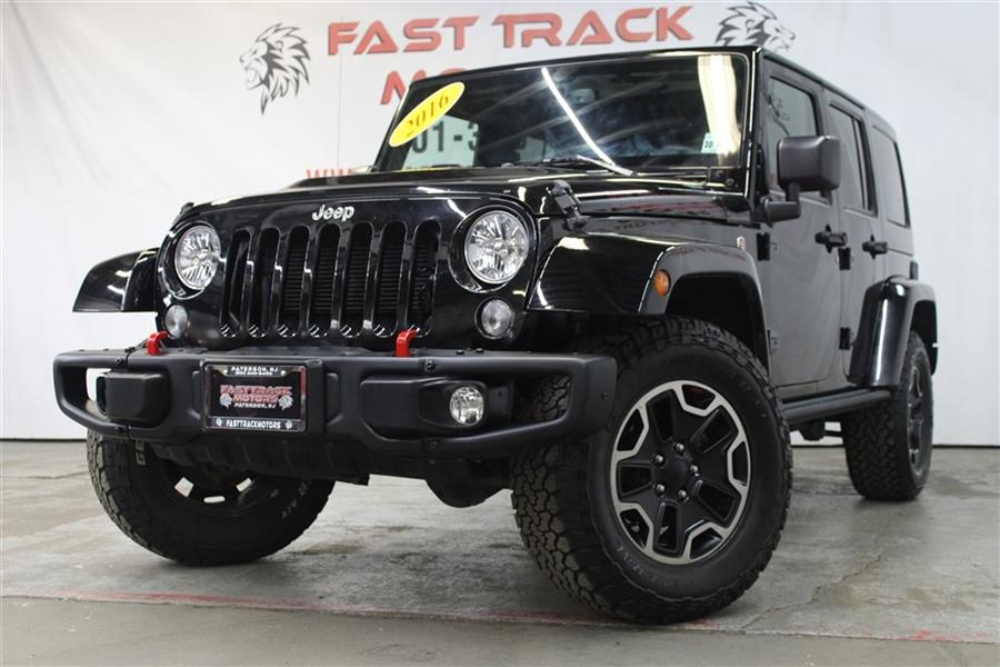 2016 Jeep Wrangler Unlimited RUBICON, available for sale in Paterson, New Jersey | Fast Track Motors. Paterson, New Jersey