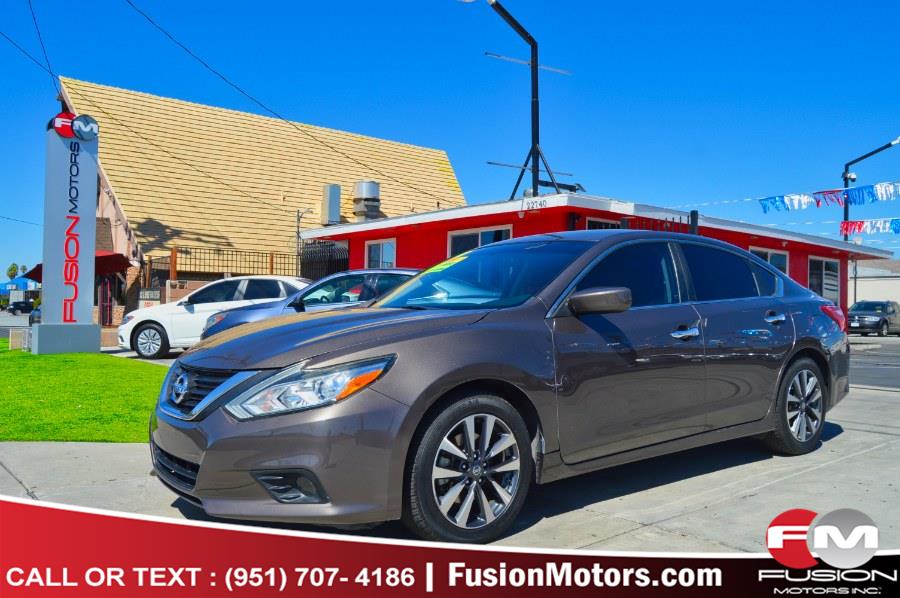 2017 Nissan Altima 2.5 SV Sedan, available for sale in Moreno Valley, California | Fusion Motors Inc. Moreno Valley, California