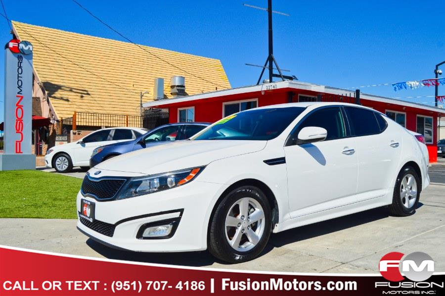 2015 Kia Optima 4dr Sdn LX, available for sale in Moreno Valley, California | Fusion Motors Inc. Moreno Valley, California