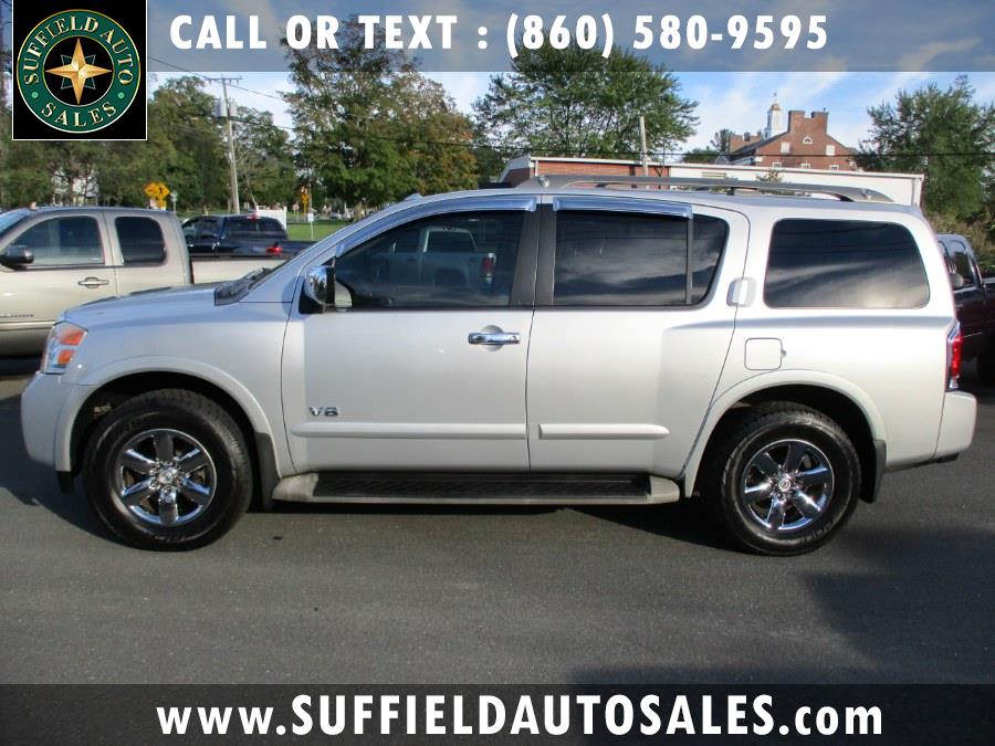 2010 Nissan Armada 4WD 4dr Platinum, available for sale in Suffield, Connecticut | Suffield Auto LLC. Suffield, Connecticut