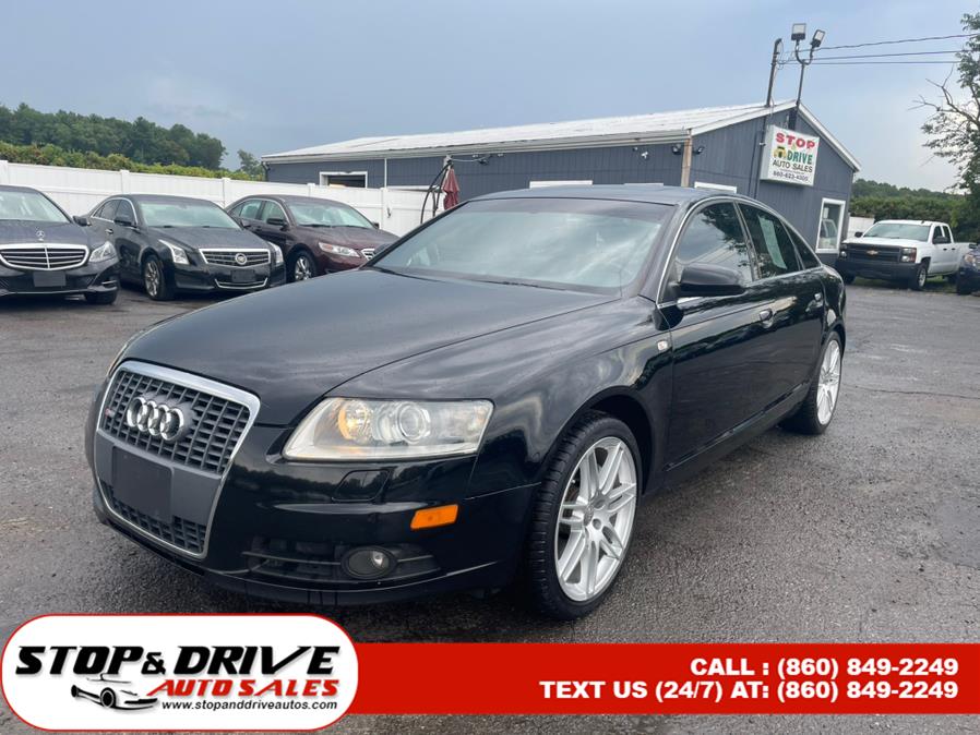 2008 Audi A6 4dr Sdn 3.2L quattro, available for sale in East Windsor, Connecticut | Stop & Drive Auto Sales. East Windsor, Connecticut