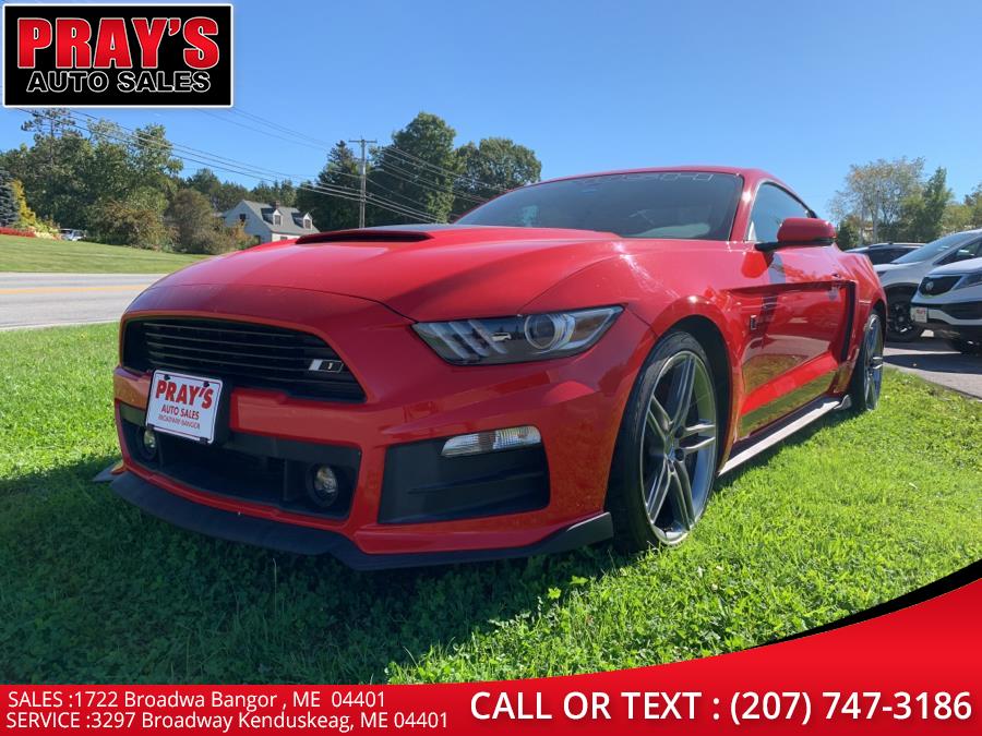 2015 Ford Mustang 2dr Fastback EcoBoost Premium, available for sale in Bangor , Maine | Pray's Auto Sales . Bangor , Maine
