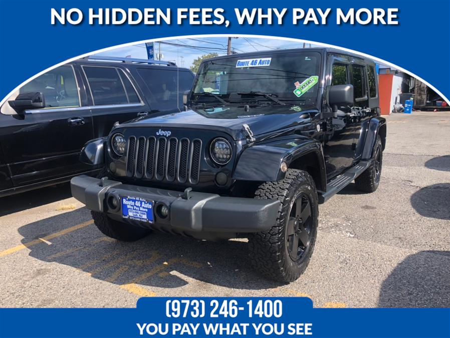 2010 Jeep Wrangler Unlimited 4WD 4dr Sahara, available for sale in Lodi, New Jersey | Route 46 Auto Sales Inc. Lodi, New Jersey