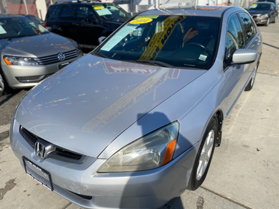 2004 Honda Accord Sdn EX Auto V6 ULEV w/Leather/XM, available for sale in Middle Village, New York | Middle Village Motors . Middle Village, New York