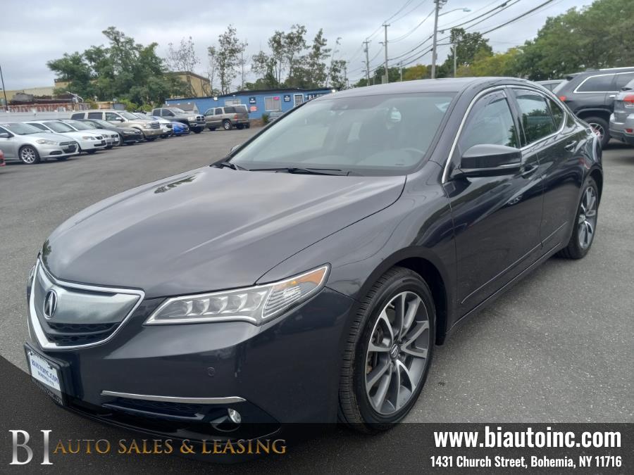 2015 Acura TLX 4dr Sdn FWD V6 Advance, available for sale in Bohemia, New York | B I Auto Sales. Bohemia, New York