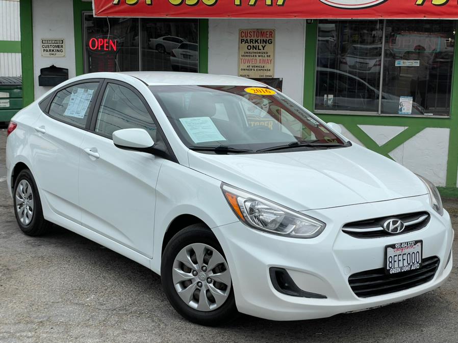 2016 Hyundai Accent 4dr Sdn Auto SE, available for sale in Corona, California | Green Light Auto. Corona, California