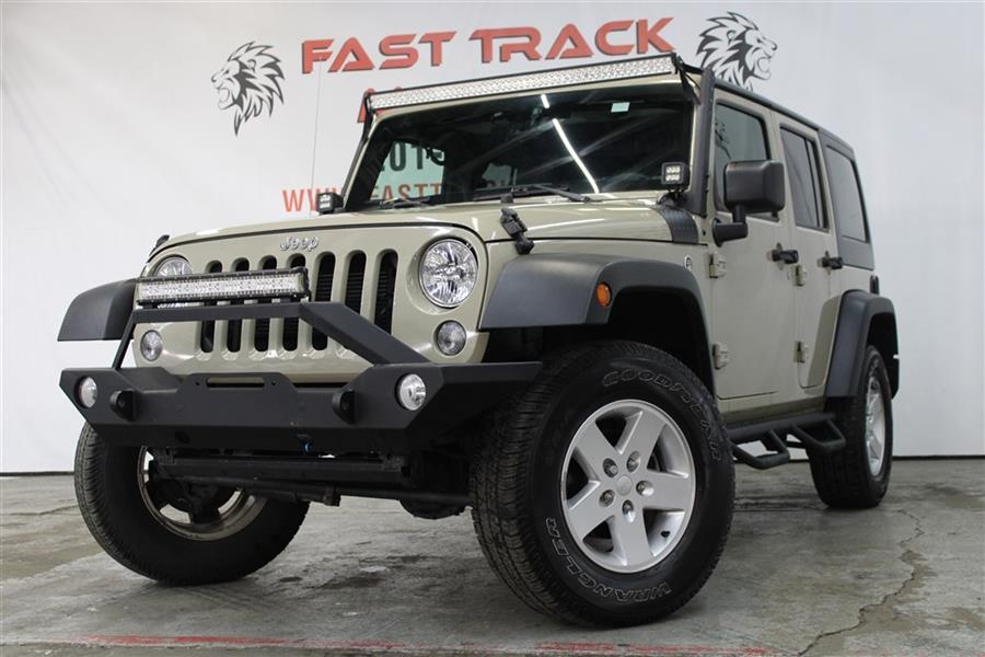 2017 Jeep Wrangler Unlimited SPORT, available for sale in Paterson, New Jersey | Fast Track Motors. Paterson, New Jersey